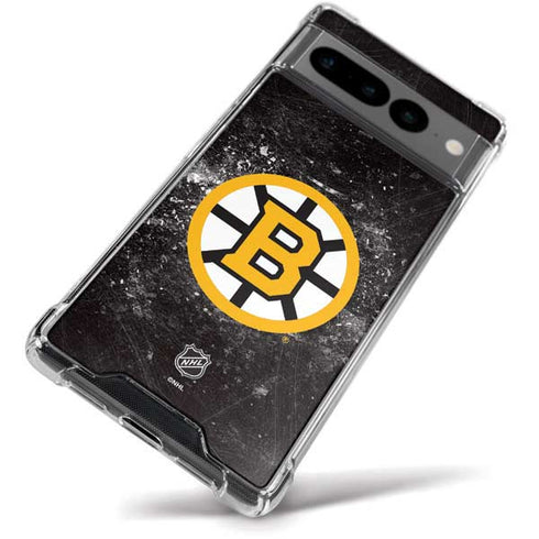 NHL Boston Bruins Iced Google Pixel 7 Pro Clear Case